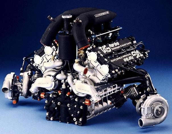 Der von Porsche entwickelte TAG-Turbo-Rennmotor dominiert die Formel 1 von 1984 bis 1986.